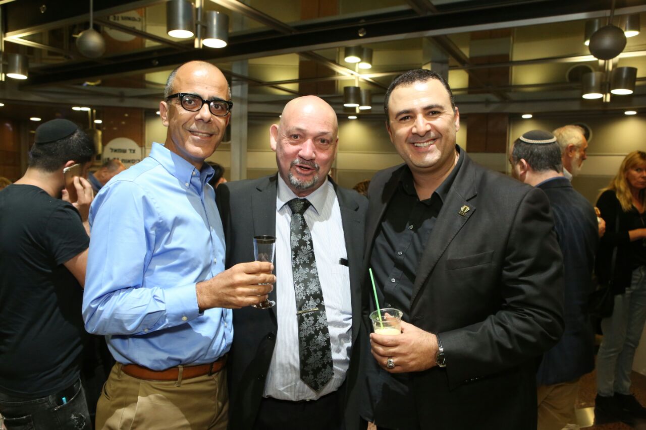 יאיר נגיד, עופר סלע ושמוליק יפרח (קרדיט צילום: דיאגו מיטלברג)